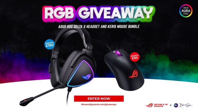 ASUS ROG Delta S Headset and Keris Mouse Bundle Giveaway