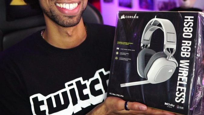 Corsair HS80 RGB WIRELESS White Giveaway