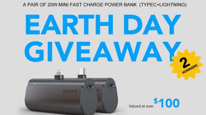 Veger Power Banks | The Earth Day Giveaway