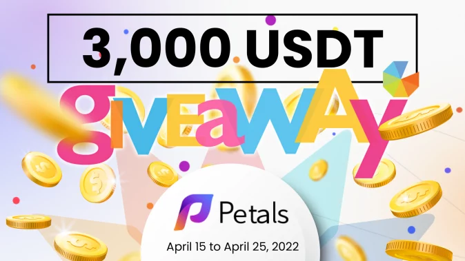 Petals 3,000 USDT Giveaway