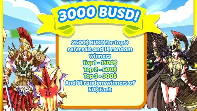 3000$ BUSD​ Giveaway