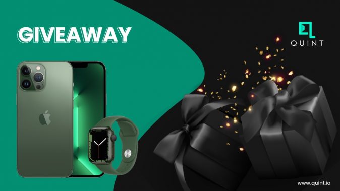 IPHONE 13 PRO AND APPLE WATCH GIVEAWAY