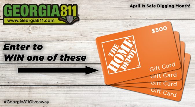 $500 Home Depot Gift Card Giveaway