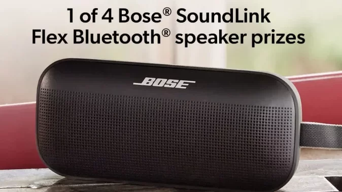 Bose SoundLink Flex Bluetooth speaker Giveaway