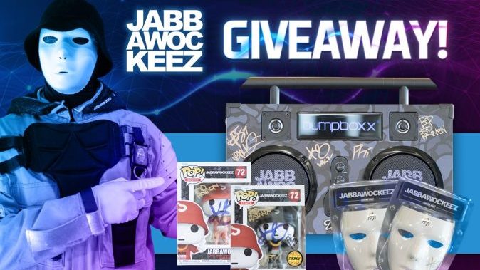 JABBAWOCKEEZ AUTOGRAPHED BUMPBOXX GIVEAWAY