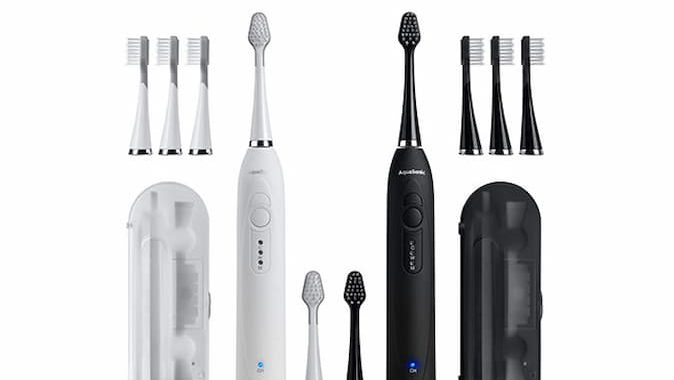 AquaSonic Duo Electric ToothBrush Set Giveaway