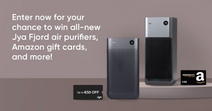 Jya air purifiers & Amazon Gift Cards Giveaway