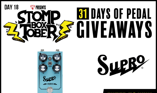 Supro Analog Chorus Pedal Giveaway