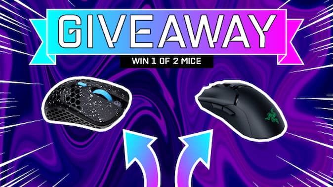 1k Twitch Follower Gaming Mice Giveaway