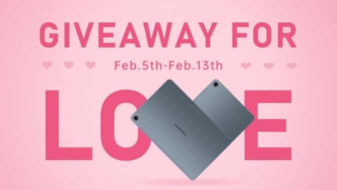 Teclast Valentine’s Day Present Giveaway