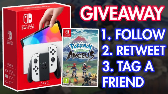 Nintendo Switch OLED + Game Giveaway