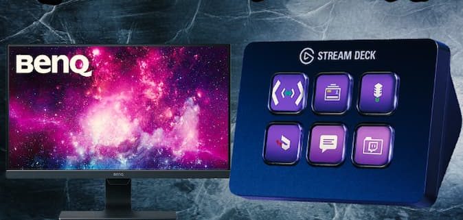 BenQ 24 Monitor & Elgato Stream Deck Mini Giveaway