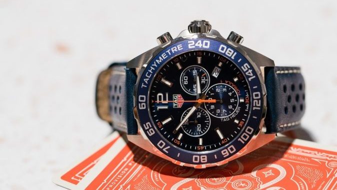 TAG Heuer Formula 1 Chronograph Quartz Men 43 mm Giveaway