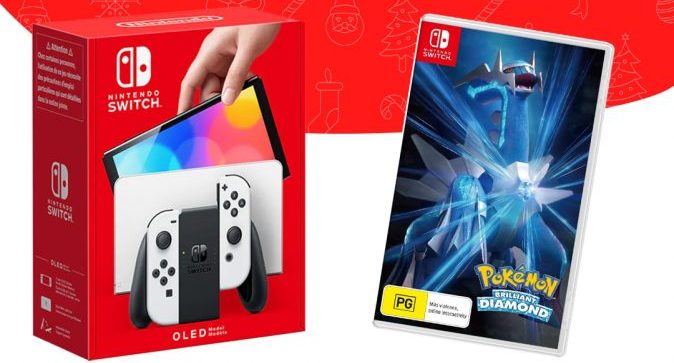 OLED Nintendo Switch & Brilliant Diamond Giveaway