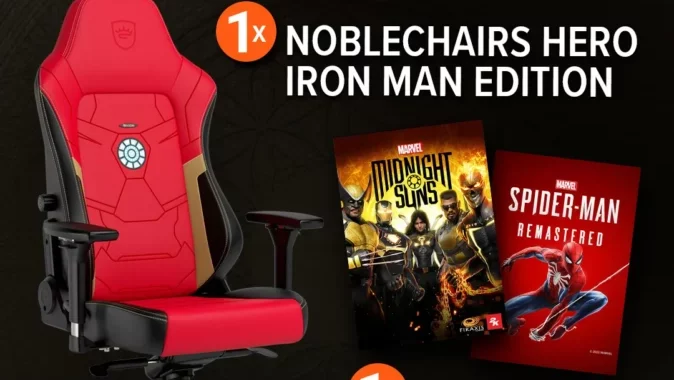 Noblechairs Hero Iron Man edition Giveaway