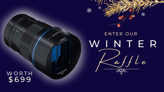 SIRUI 50mm F1.8 Anamorphic Lens Giveaway