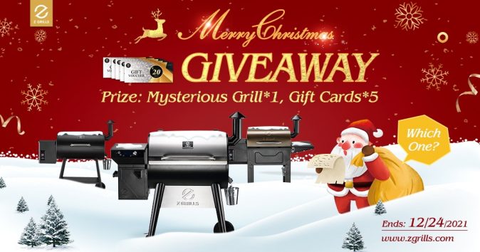 CHRISTMAS GIVEAWAY| Z GRILLS