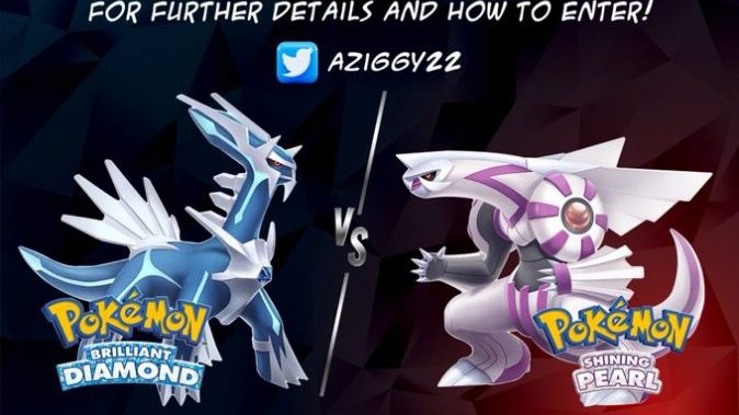 Digital Copy of Pokemon Brilliant Diamond or Shining Pearl Giveaway