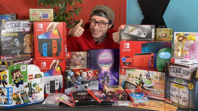 Nintendo Switch Oled and more Giveaway