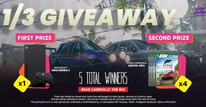 Xbox Series X & Forza Horizon 5 Giveaway