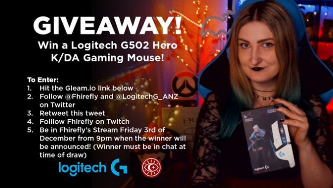 Logitech G502 Mouse Giveaway