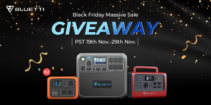 BLUETTI Canada Black Friday Giveaway