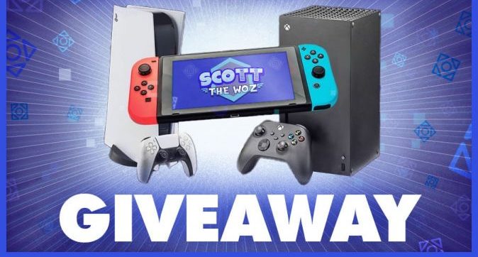 Scott the Woz Signed Nintendo Switch Giveaway