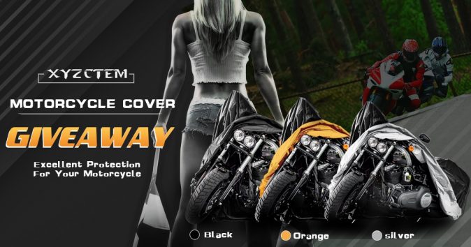 Motorcycle Cover Giveaway