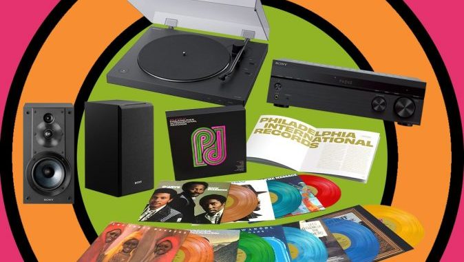 International Records Vinyl Anthology and Sony Stereo System Giveaway