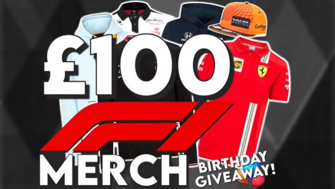 £100 of F1 Merch Giveaway