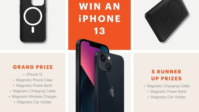 iPhone 13 + Cygnett Magnetic Prize Pack Giveaway