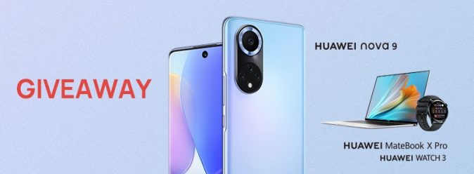 10 Huawei Prizes Giveaway