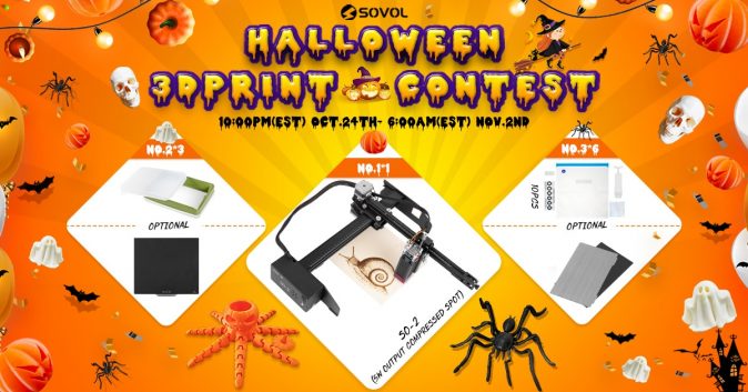 HALLOWEEN 3DPRINT GIVEAWAY