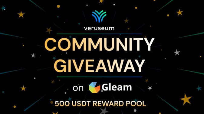 Veruseum Labs 500 USDT Worth Community Giveaway