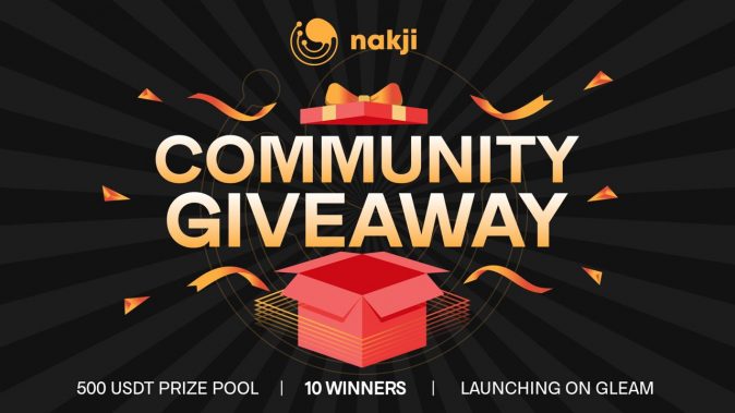 Nakji Network 500 USDT Worth Community Giveaway