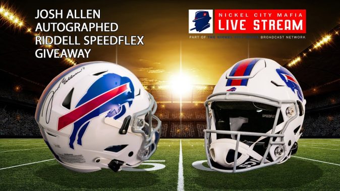 Josh Allen Autographed Riddell SpeedFlex Giveaway