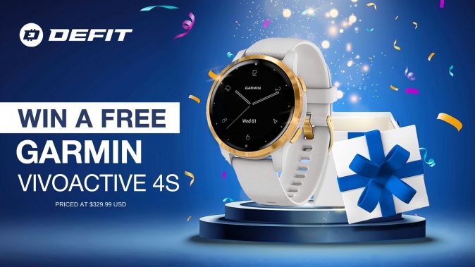 Garmin Vivoactive 4s Smartwatch Giveaway