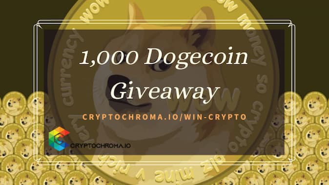 1,000 DogeCoin Giveaway