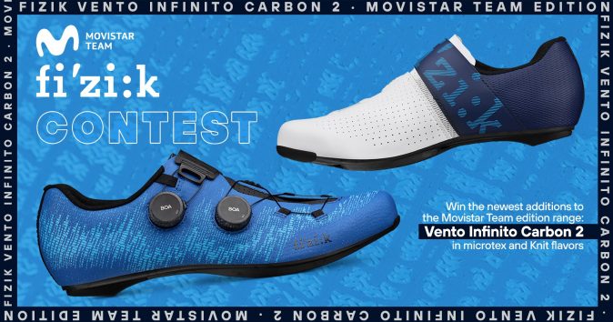 Movistar Team Edition Fizik Shoes Giveaway