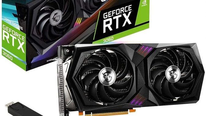 MSI RTX 3060 Video Card Giveaway