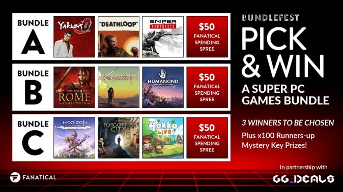 $50 USD PC Games Bundle Giveaway