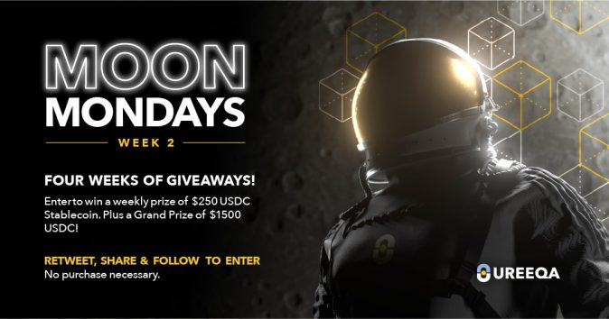 Weekly $1500 USDC Token Giveaway