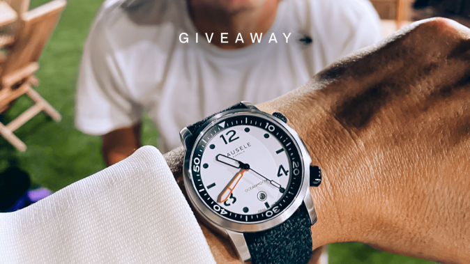 White Oceanmoon IV timepiece Giveaway