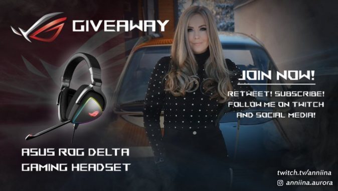 Asus ROG Delta Gaming Headset Giveaway