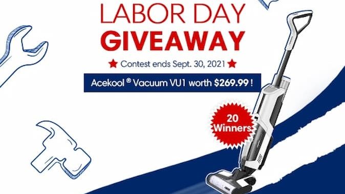 Acekool Vacuum Cleaner VU1 Giveaway