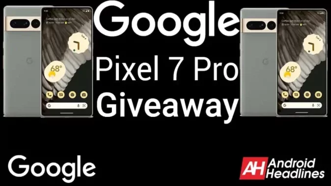 Google Pixel 7 Pro Giveaway