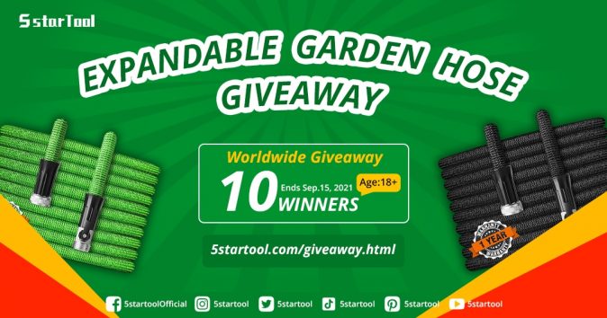 5STARTOOL Garden Hose Giveaway