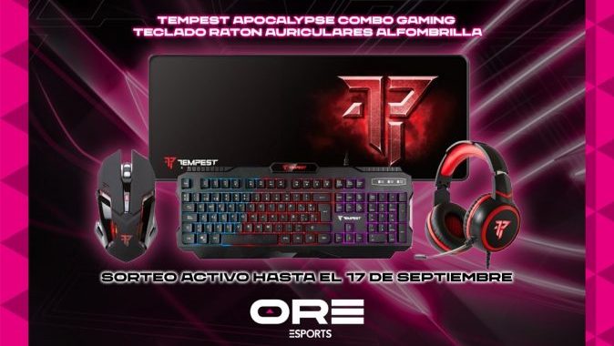 Tempest Apocalypse Combo Gaming Keyboard, Mouse, Mousepad, Headphones Giveaway