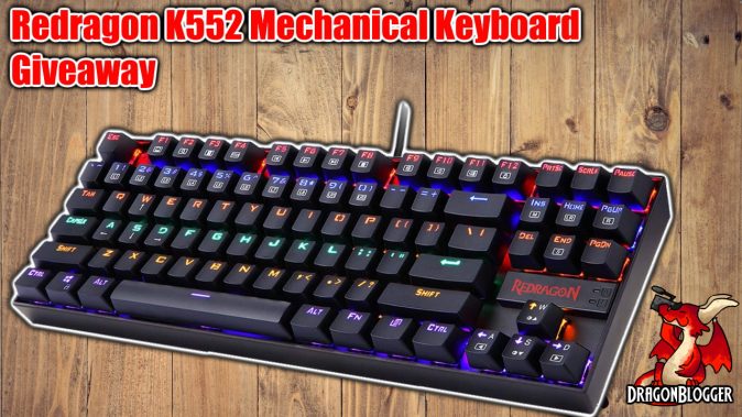 Redragon K552 Mechanical Gaming Keyboard Giveaway