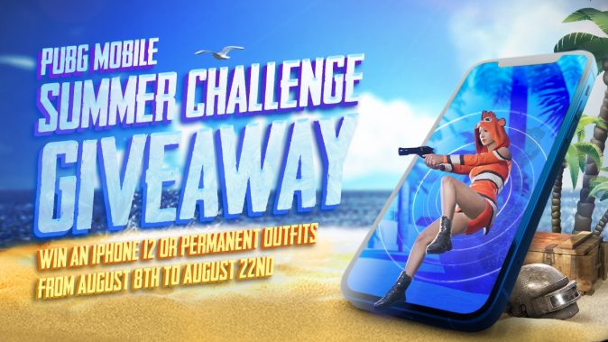 PUBG MOBILE Summer Challenge iPhone 12 Giveaway